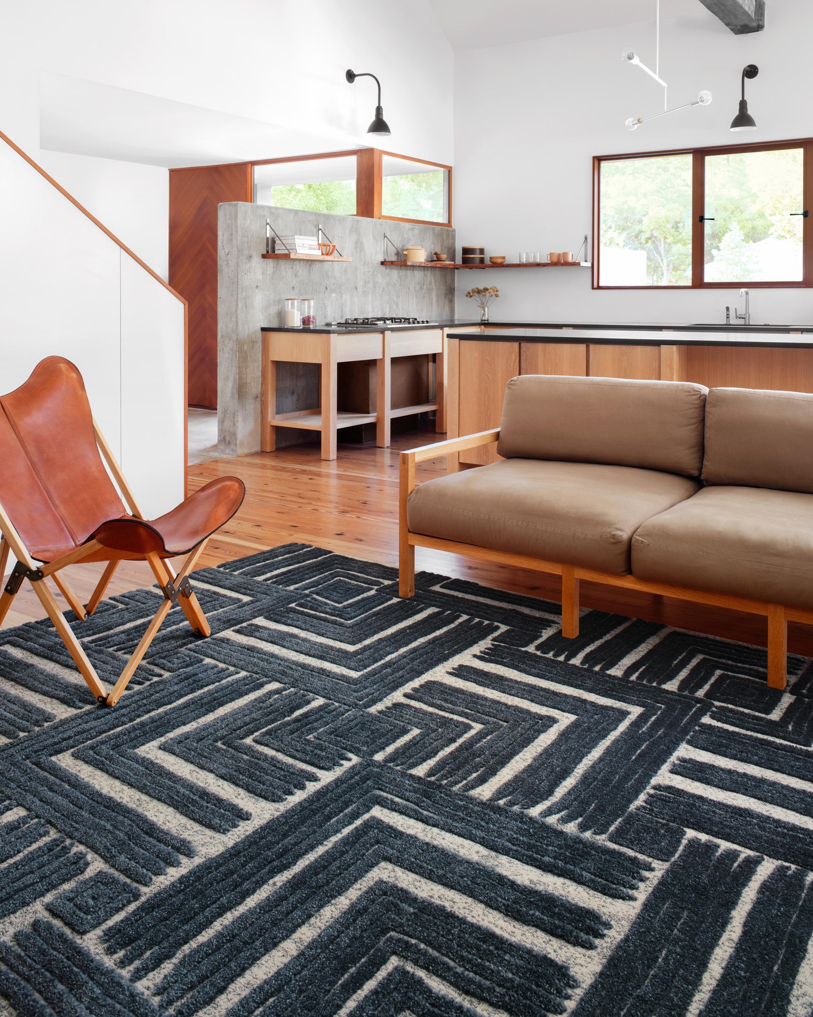 Hagen Blue / White — a Loloi rug at Laurie Yapp Home.