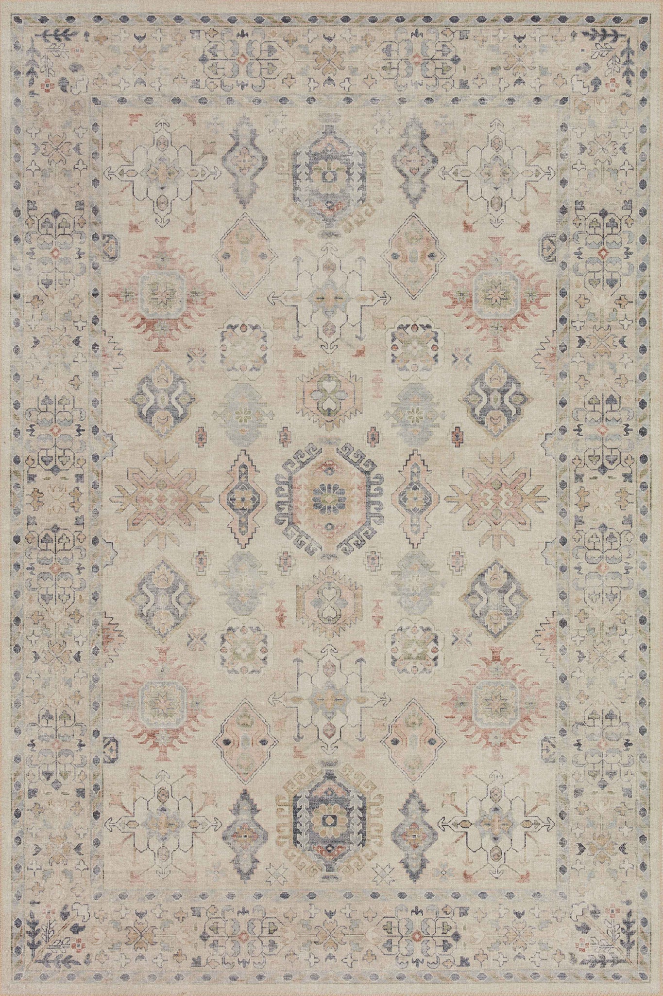 Hathaway Beige / Multi — a Loloi rug at Laurie Yapp Home.