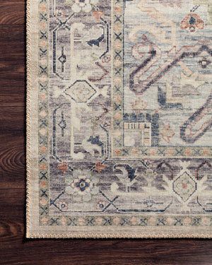 Hathaway Multi / Ivory shown in a curated living room setting at Laurie Yapp Home.
