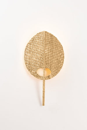 Haverstraw Wall Sconce shown from the front to reveal the arm curve and shade silhouette.