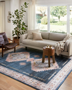 Heidi Denim / Blush shown from another angle.