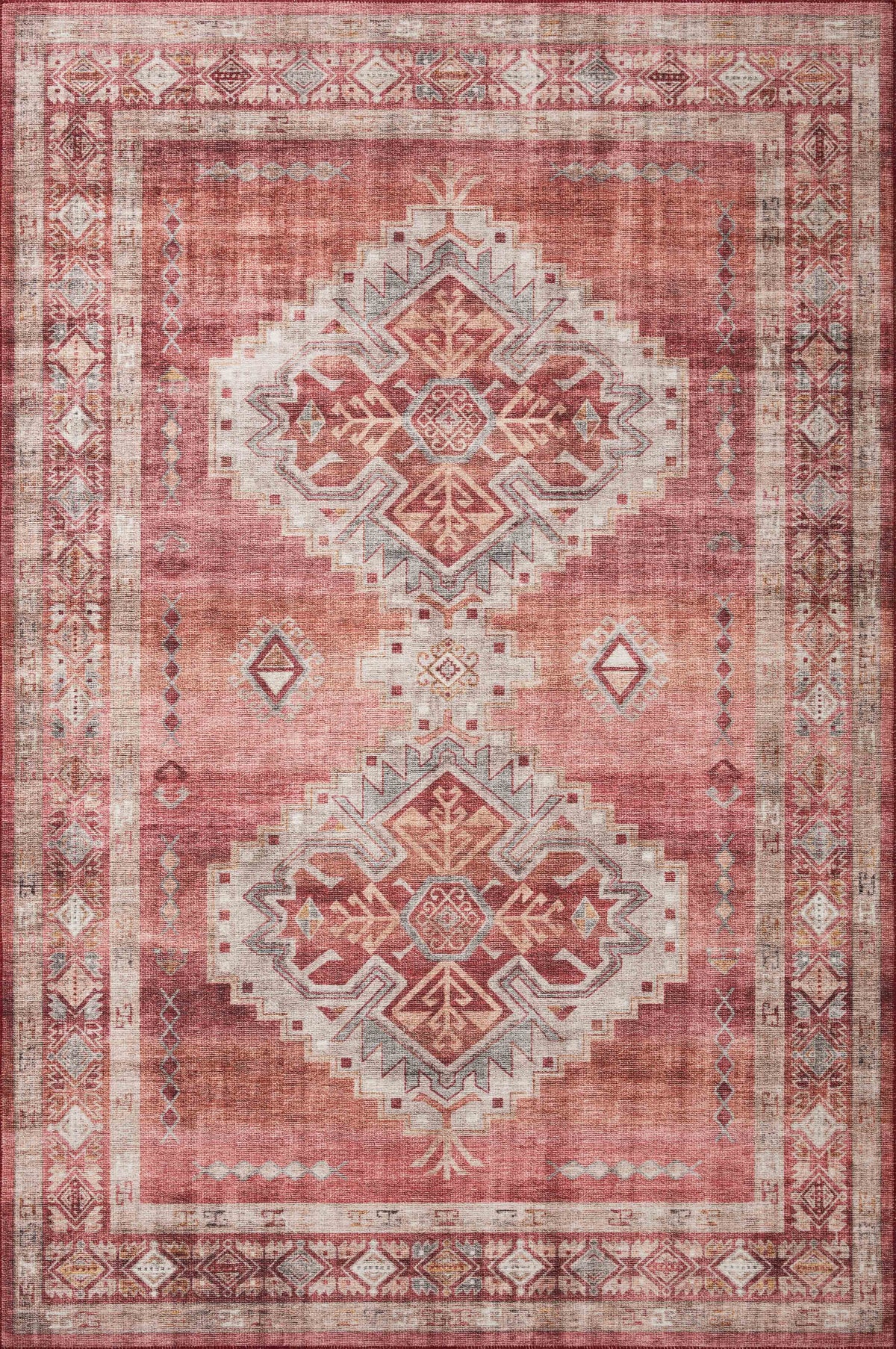 Heidi Sunset / Natural — a Loloi rug at Laurie Yapp Home.