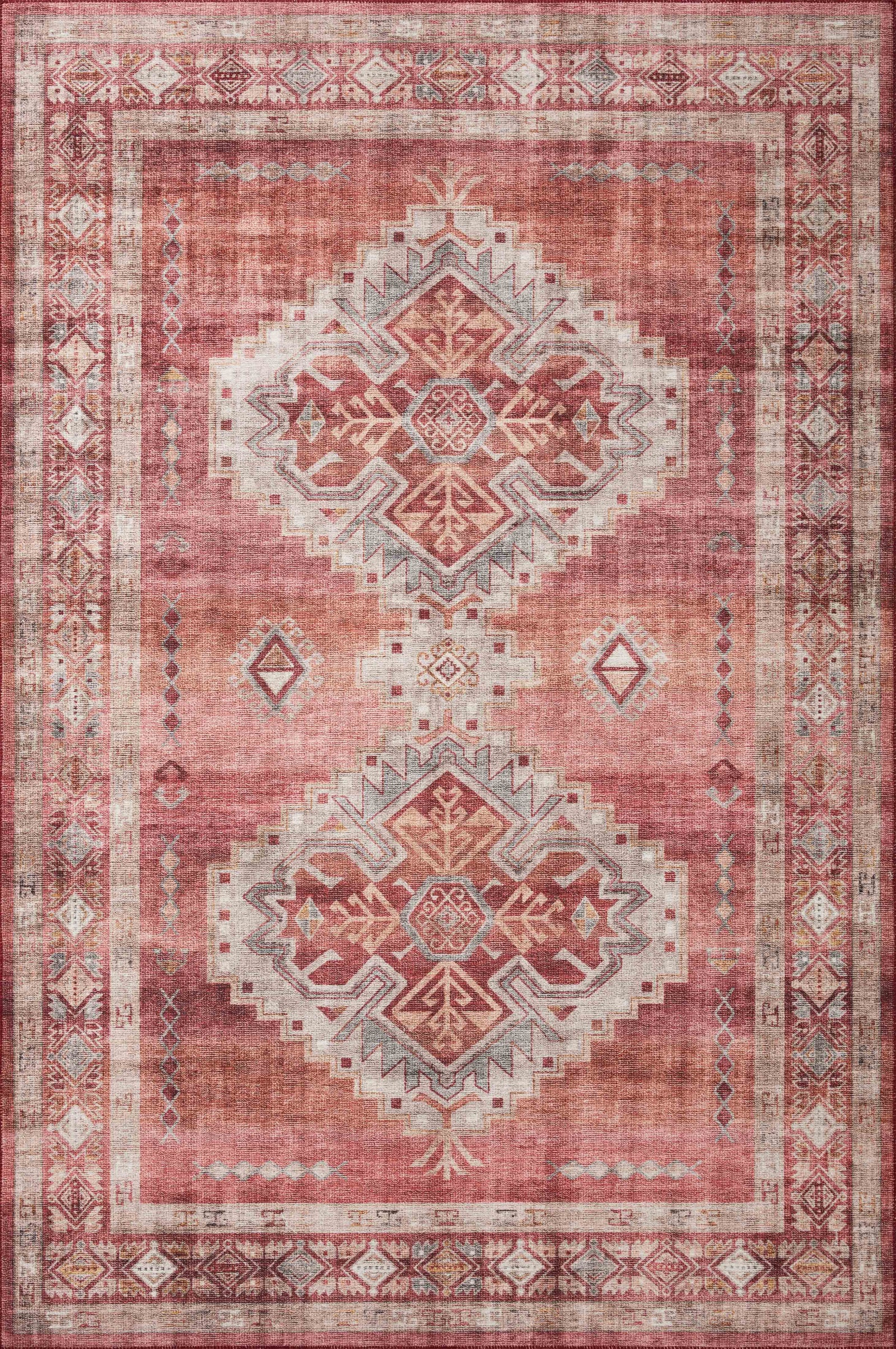Heidi Sunset / Natural — a Loloi rug at Laurie Yapp Home.