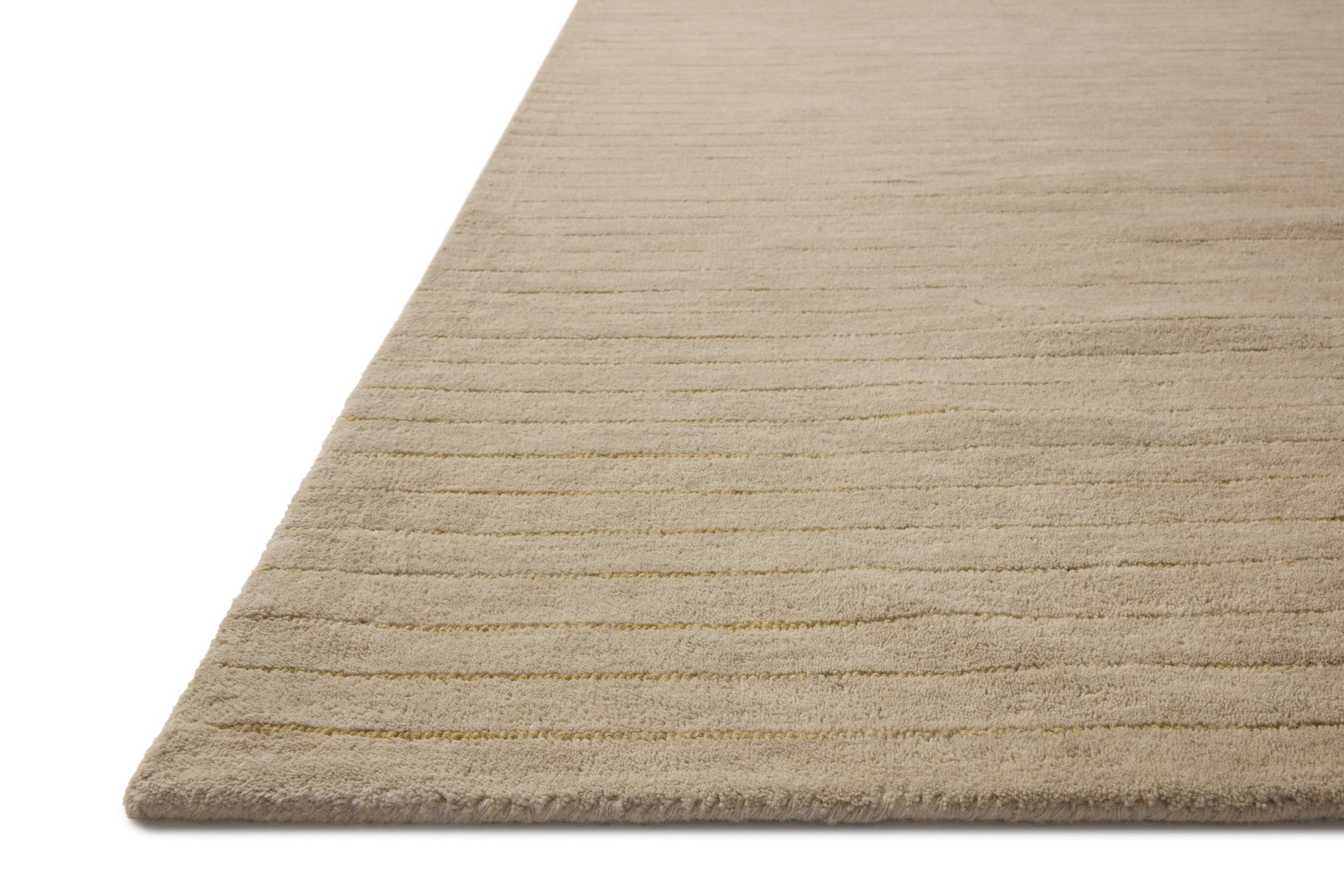 Henry Beige / Wheat shown from a different angle to reveal its pattern.