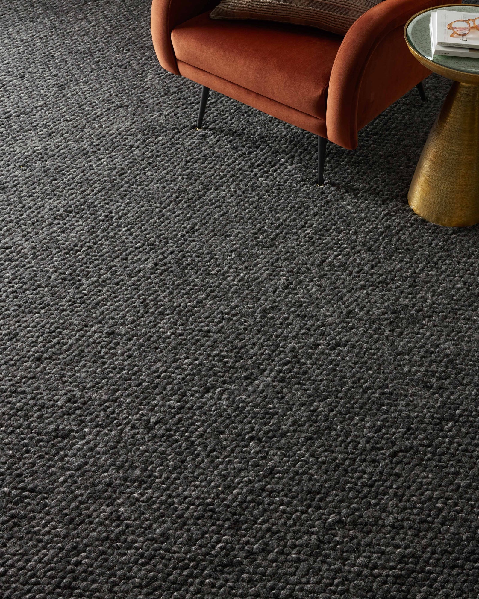 Hendrick Charcoal — a Loloi rug at Laurie Yapp Home.