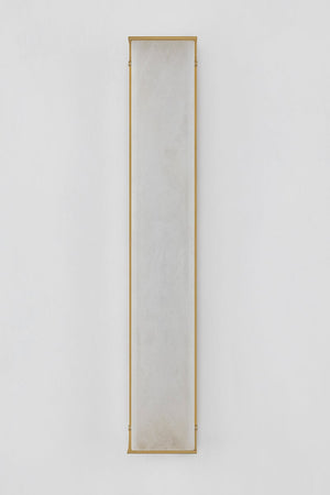 Hera Wall Sconce 4.25" x 26" shown from a second angle to highlight the arm curve and shade silhouette.