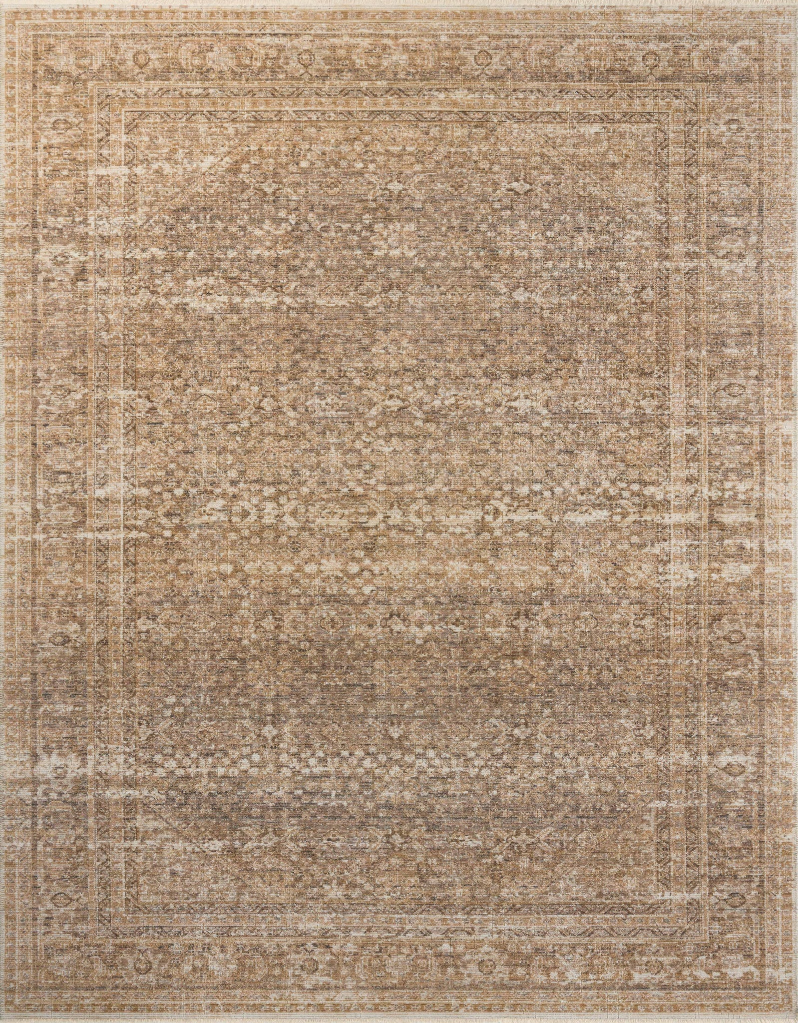 Heritage Clay / Natural — a Loloi rug at Laurie Yapp Home.