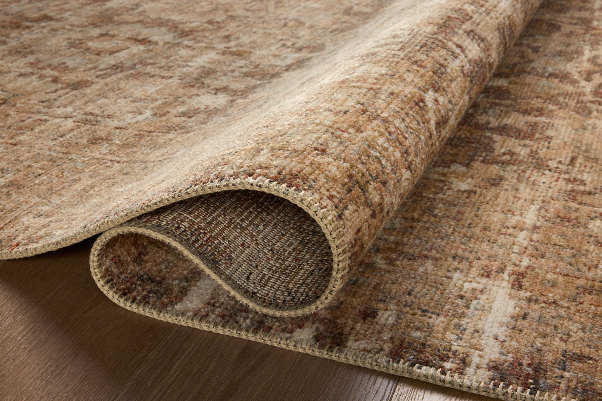 Heritage Bark / Multi shown from a different angle to reveal its pattern.