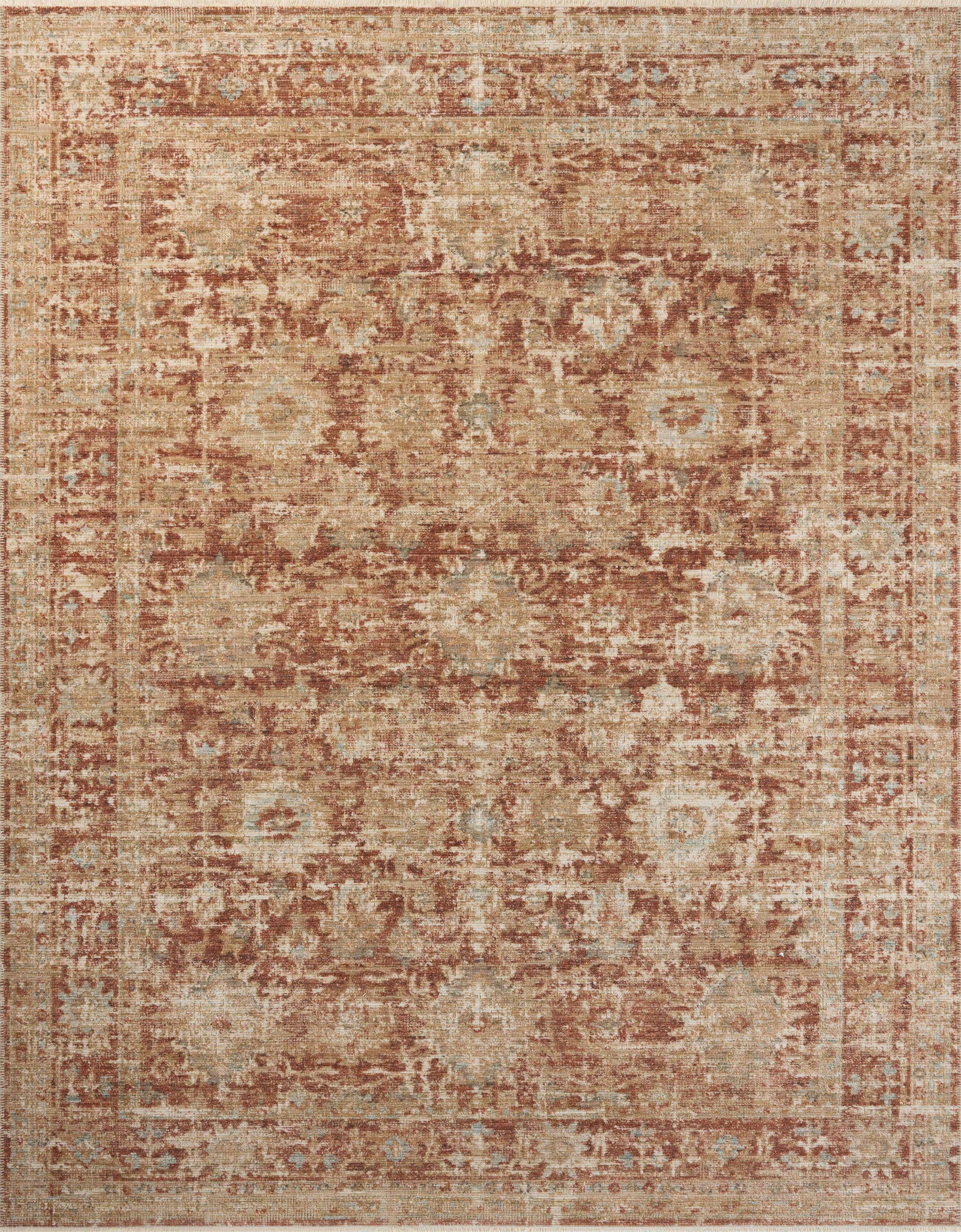 Heritage Brick / Multi — a Loloi rug at Laurie Yapp Home.