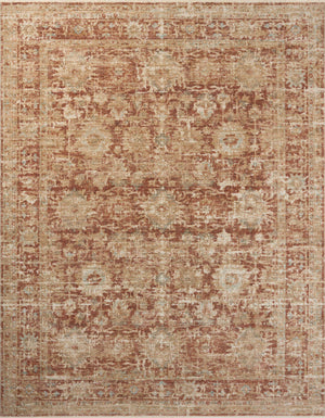 Heritage Brick / Multi — a Loloi rug at Laurie Yapp Home.