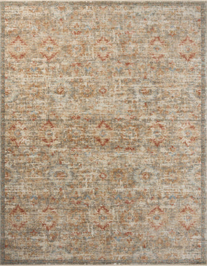 Heritage Grey / Sunset — a Loloi rug at Laurie Yapp Home.