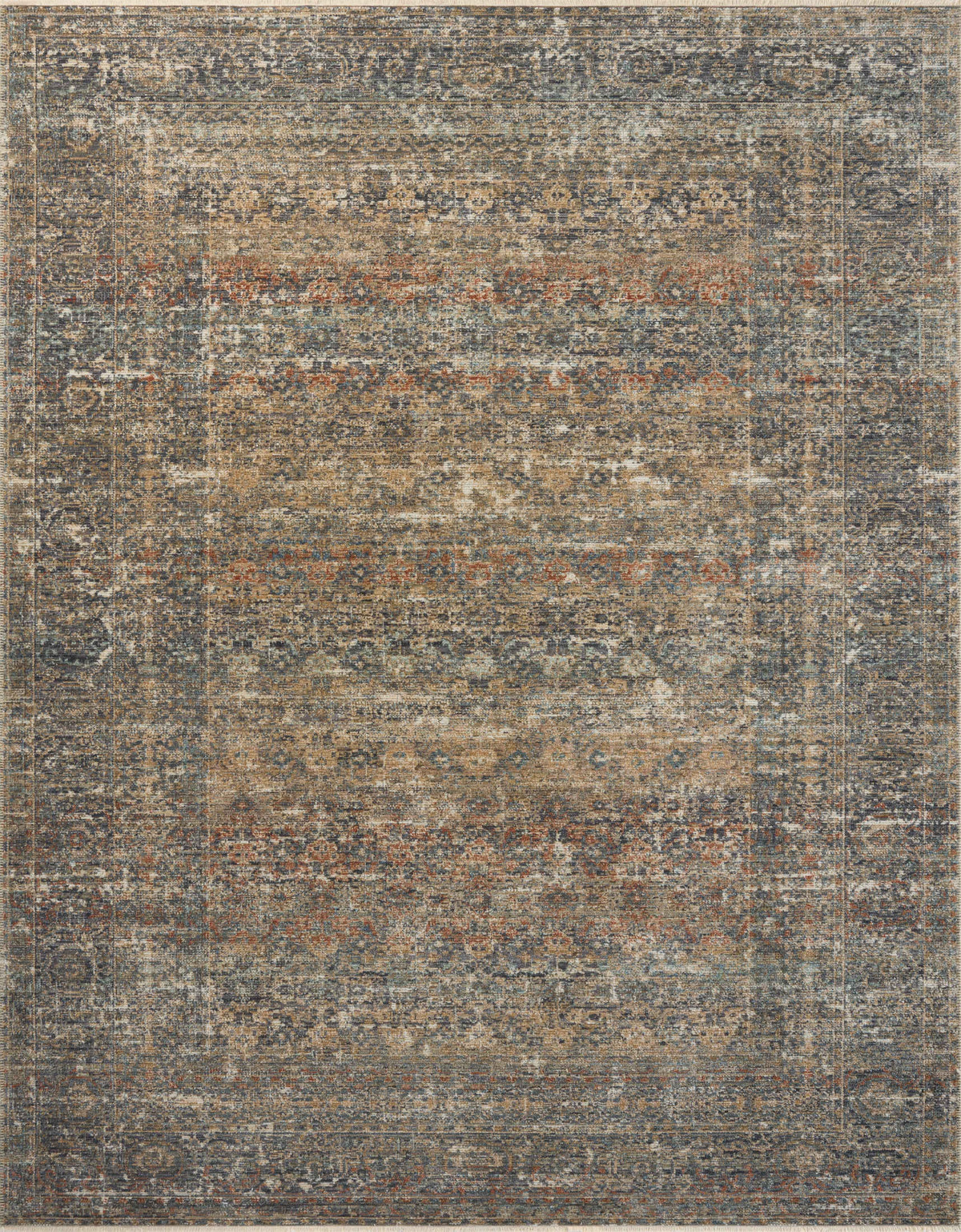 Heritage Midnight / Multi — a Loloi rug at Laurie Yapp Home.