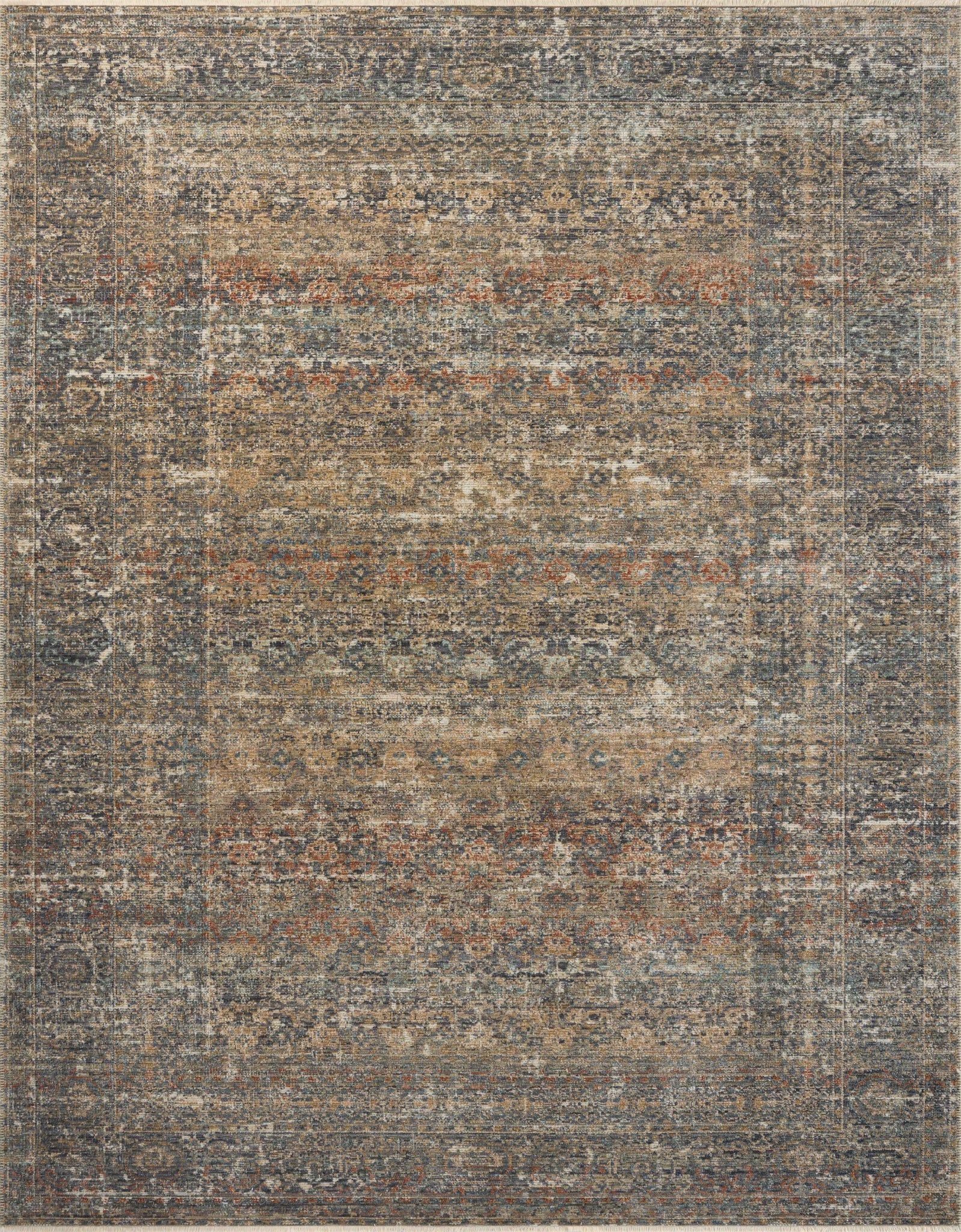 Heritage Midnight / Multi — a Loloi rug at Laurie Yapp Home.