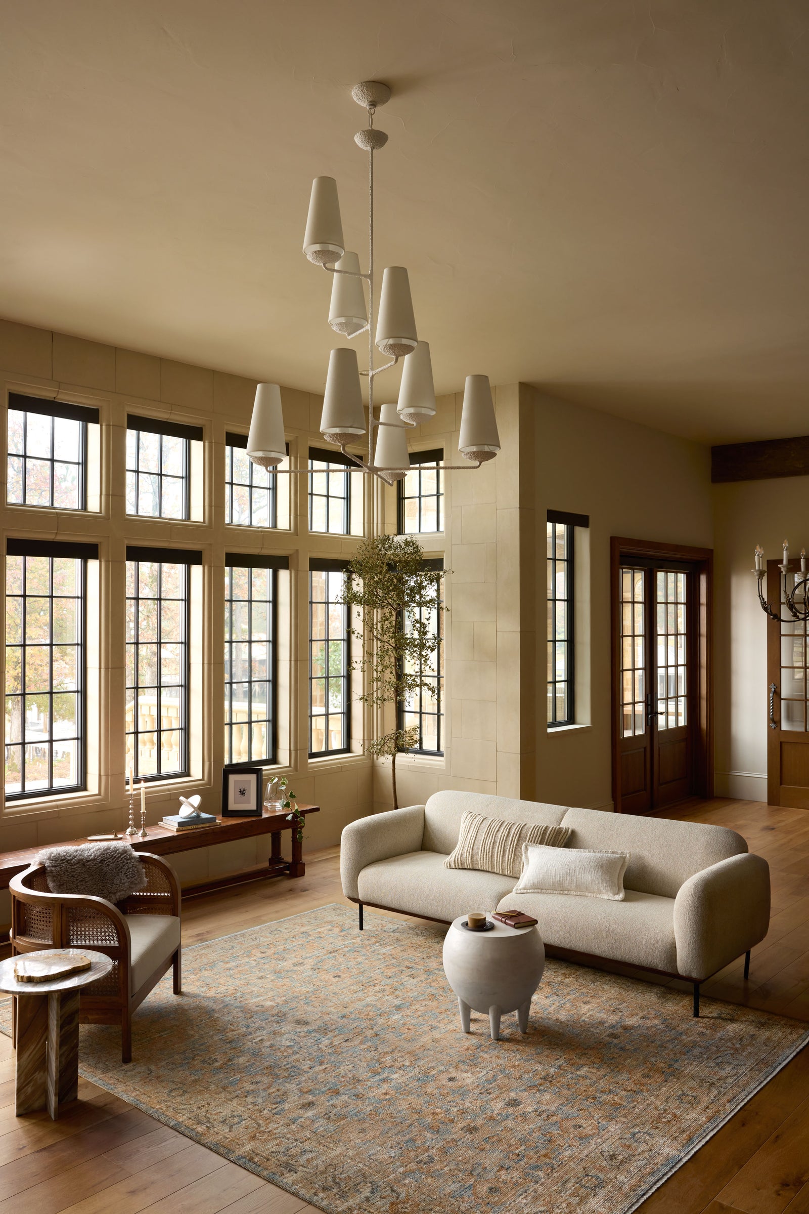Heritage Ocean / Sand — a Loloi rug at Laurie Yapp Home.