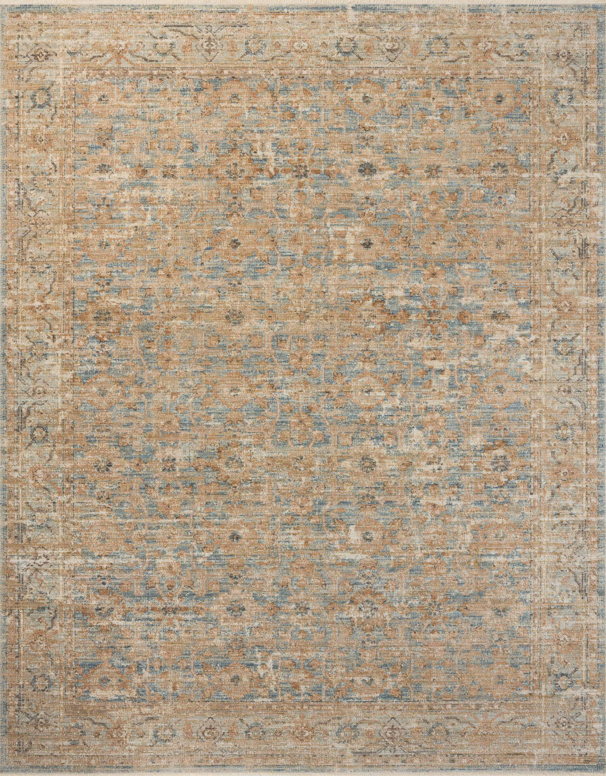 Heritage Ocean / Sand — a Loloi rug at Laurie Yapp Home.