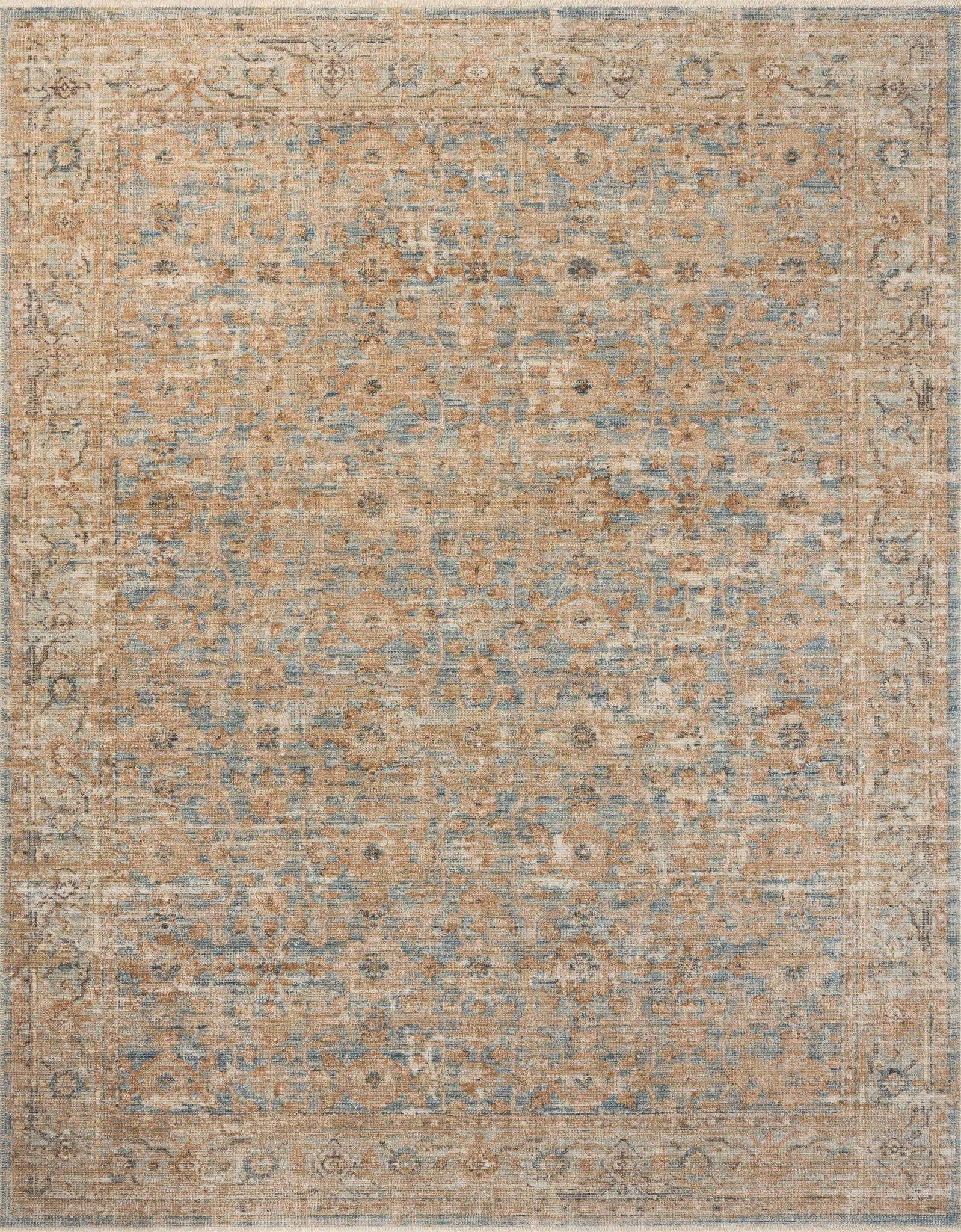 Heritage Ocean / Sand — a Loloi rug at Laurie Yapp Home.