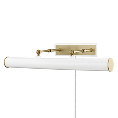 Laiton vieilli / Blanc