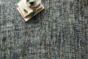 Harlow Denim / Charcoal shown from a different angle to reveal its pattern.