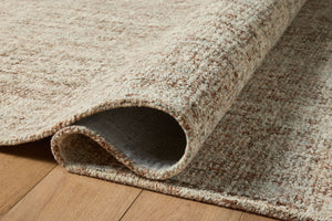 Harlow Mocha / Mist shown from a different angle to reveal its pattern.