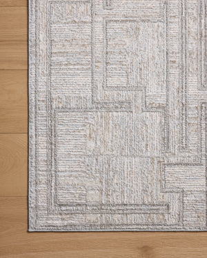 Hollis Grey / Ivory shown from a different angle to reveal its pattern.