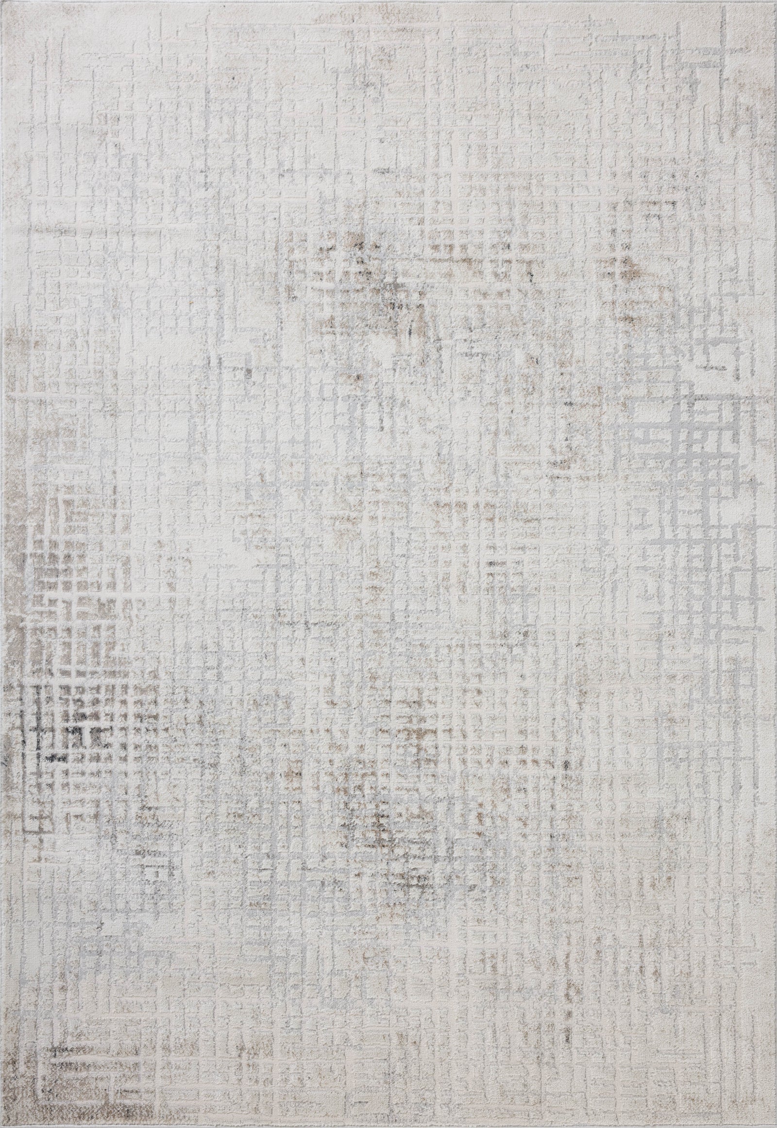 Hollis Ivory / Stone — a Loloi rug at Laurie Yapp Home.