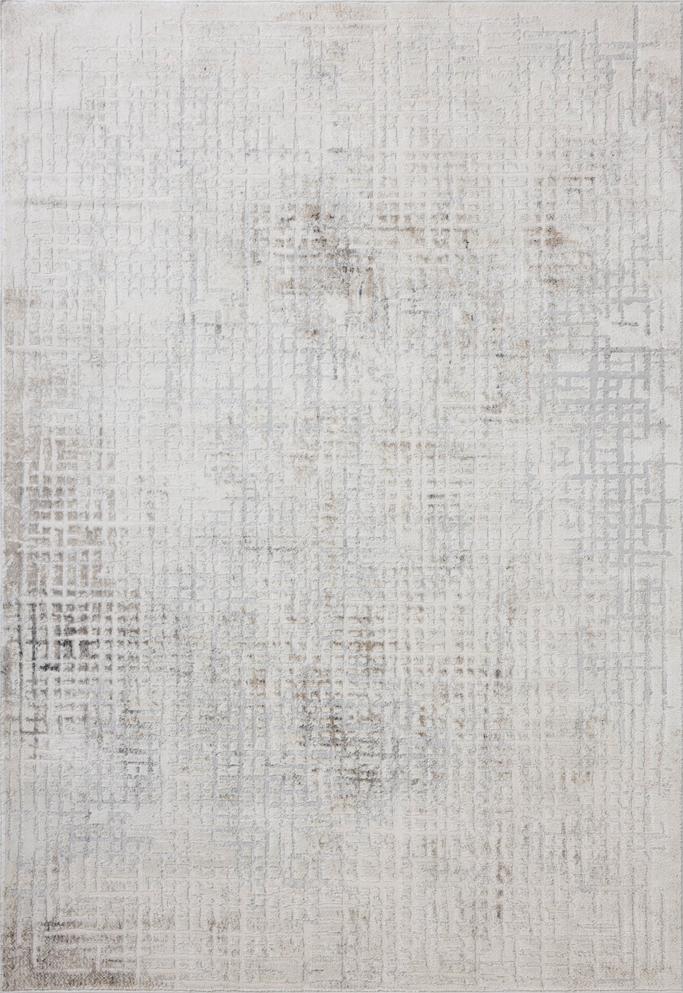 Hollis Ivory / Stone — a Loloi rug at Laurie Yapp Home.