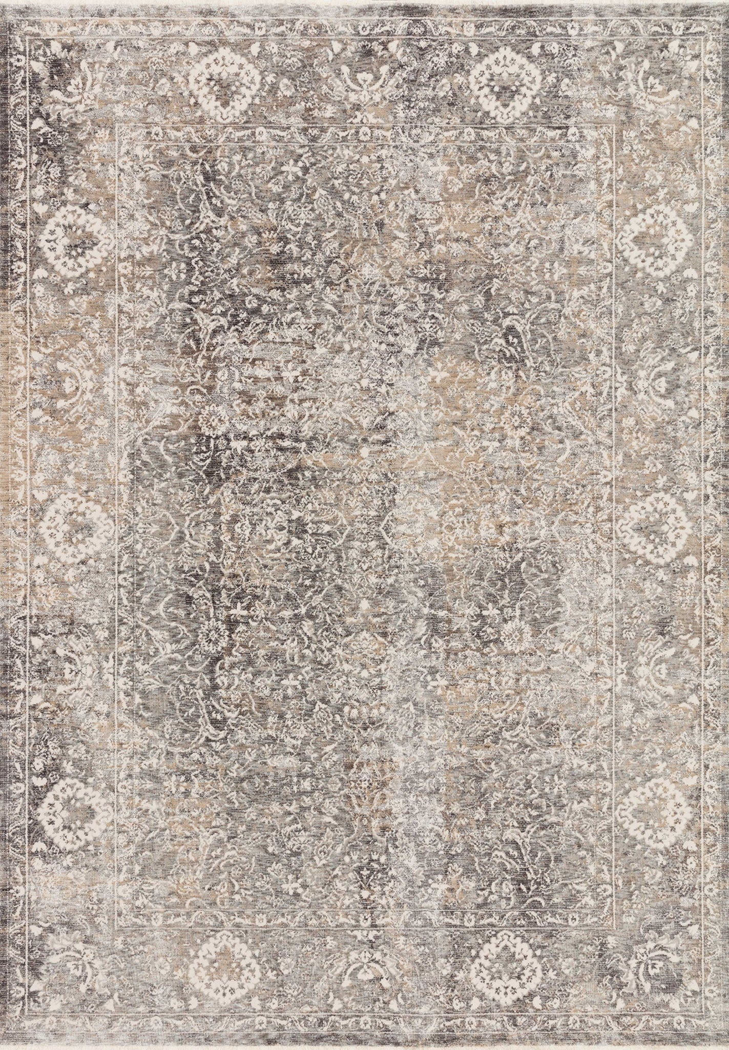 Homage Stone / Ivory — a Loloi rug at Laurie Yapp Home.