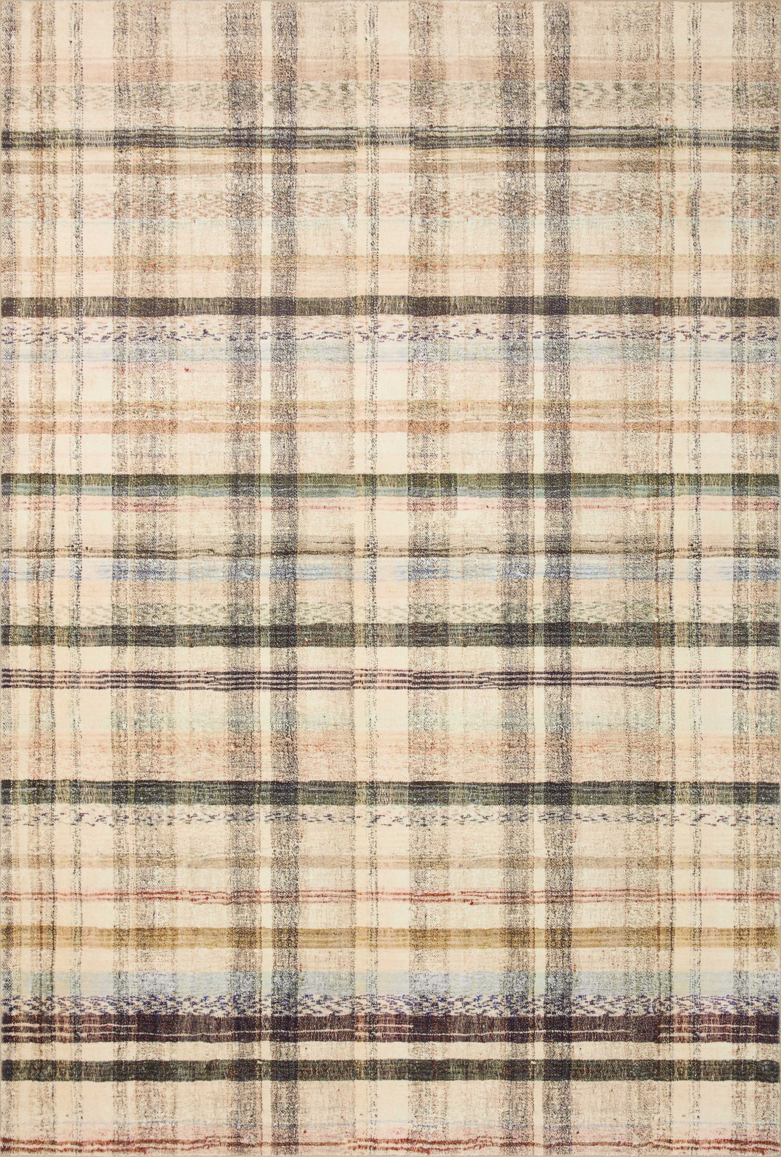Humphrey Ivory / Multi — a Loloi rug at Laurie Yapp Home.