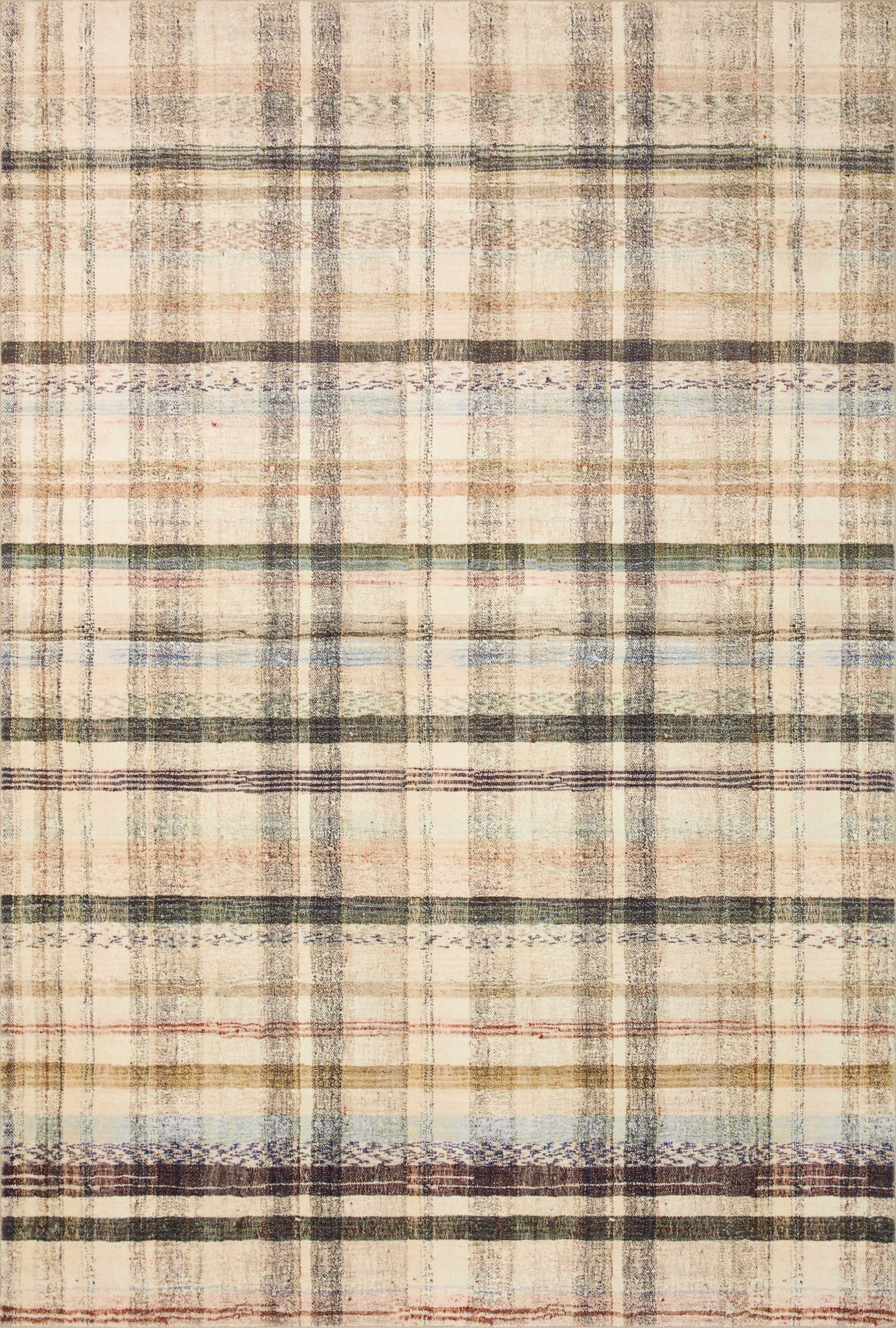 Humphrey Ivory / Multi — a Loloi rug at Laurie Yapp Home.