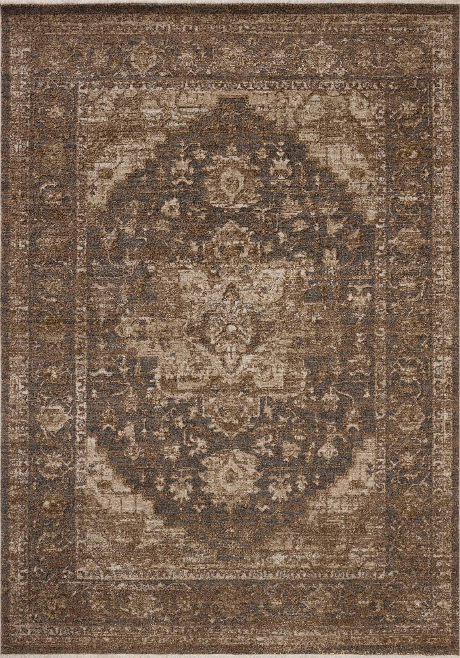 Haywood Charcoal / Mocha — a Loloi rug at Laurie Yapp Home.