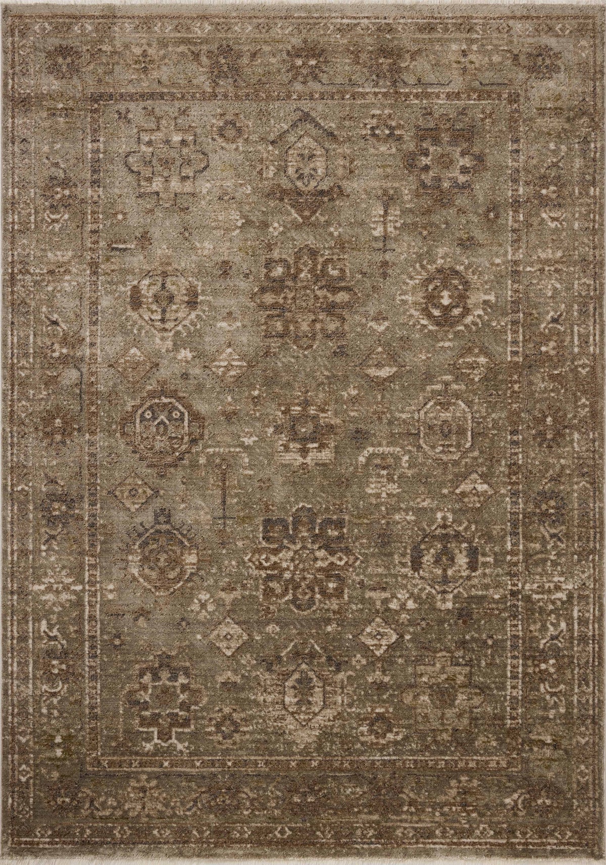 Haywood Sage / Earth — a Loloi rug at Laurie Yapp Home.