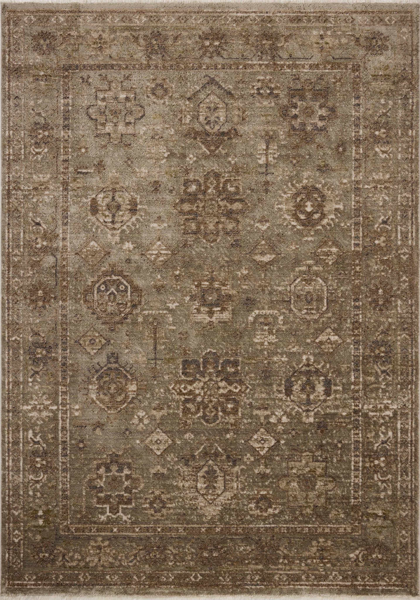 Haywood Sage / Earth — a Loloi rug at Laurie Yapp Home.