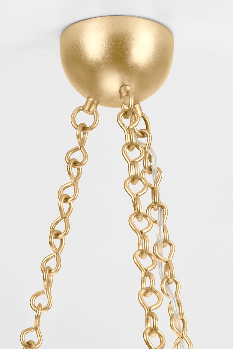 Hayworth Chandelier — a Hudson Valley chandelier for dining rooms, entries, and living rooms at Laurie Yapp Home.