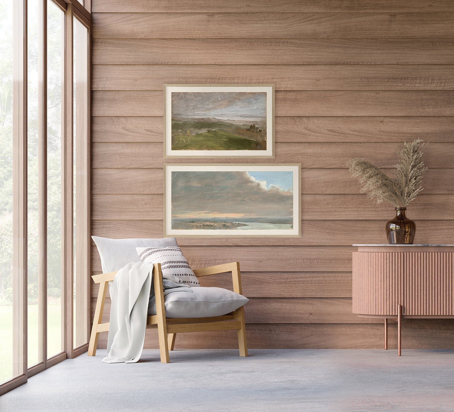 Hudson River School Sunset Trio Bundle