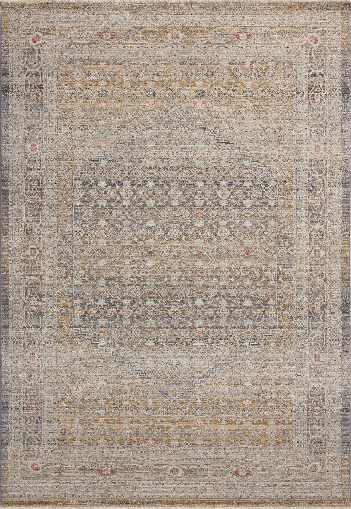 Ida Stone / Gold — a Loloi rug at Laurie Yapp Home.