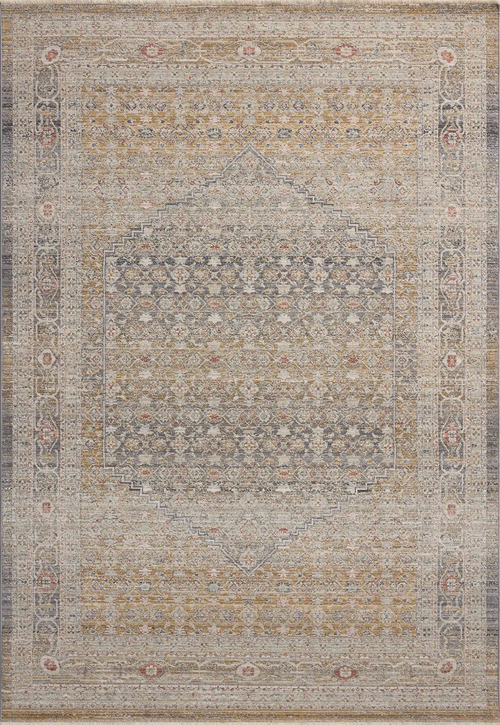 Ida Stone / Gold — a Loloi rug at Laurie Yapp Home.