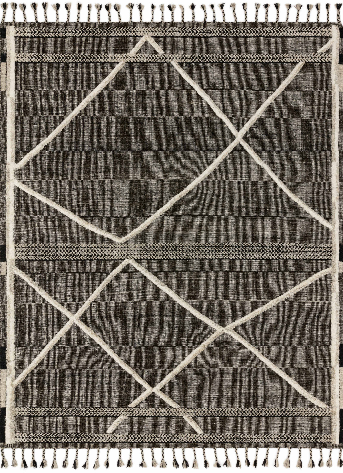 Iman Beige / Charcoal — a Loloi rug at Laurie Yapp Home.