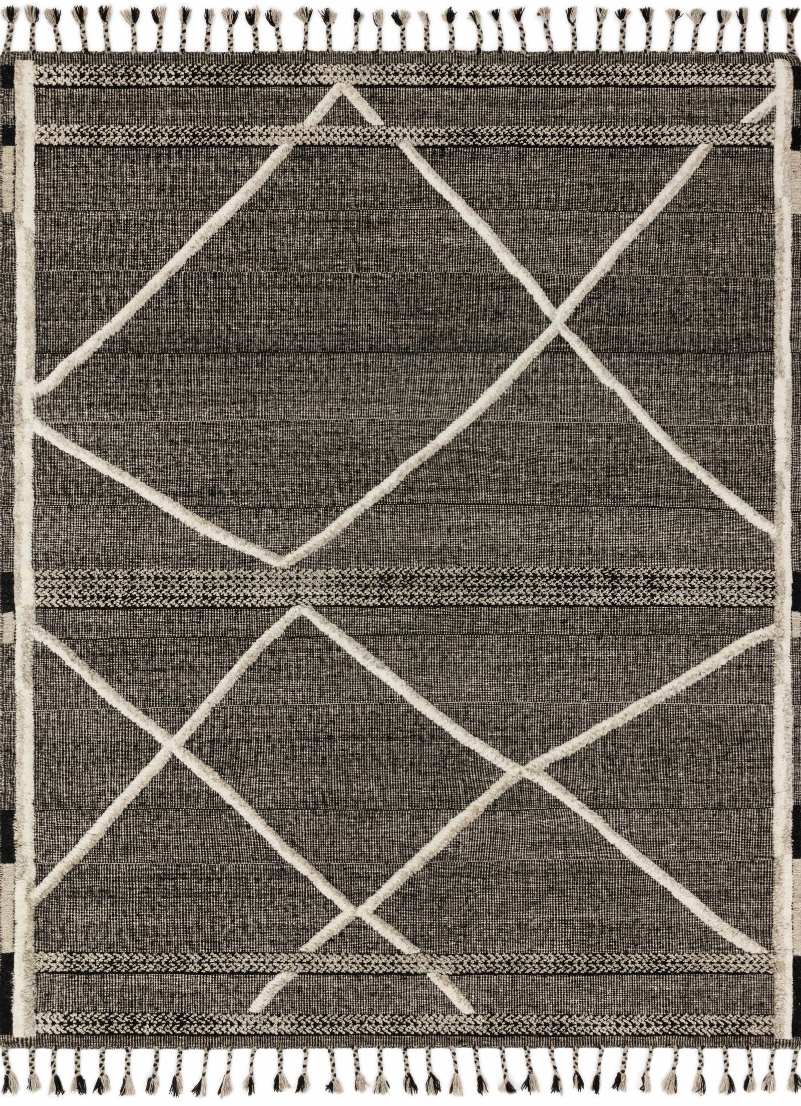Iman Beige / Charcoal — a Loloi rug at Laurie Yapp Home.