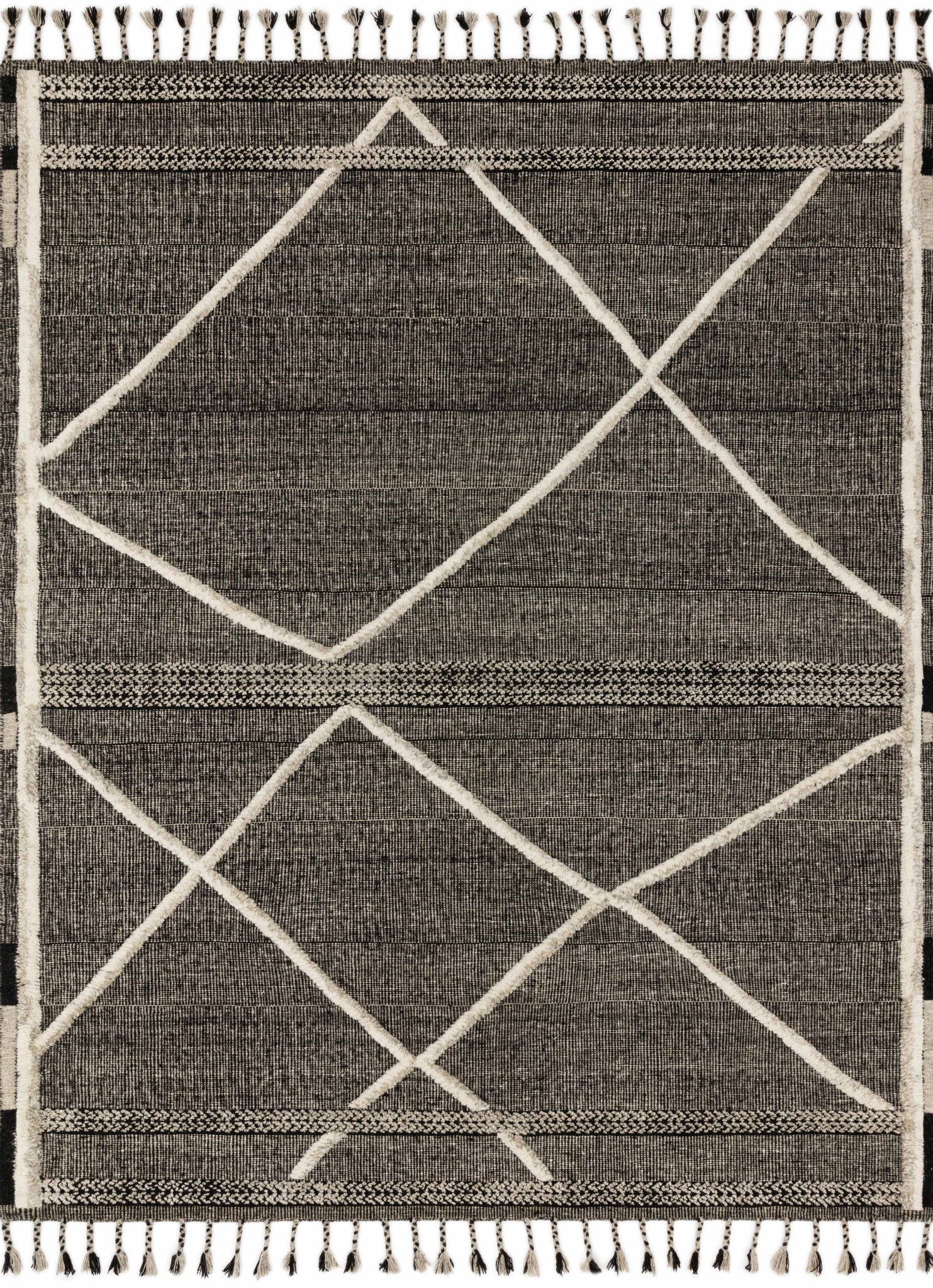 Iman Beige / Charcoal — a Loloi rug at Laurie Yapp Home.
