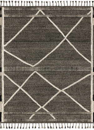 Iman Beige / Charcoal — a Loloi rug at Laurie Yapp Home.