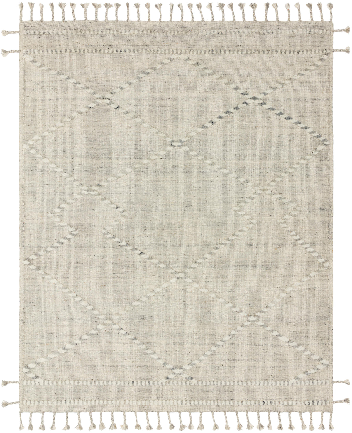 Iman Ivory / Lt. Grey — a Loloi rug at Laurie Yapp Home.