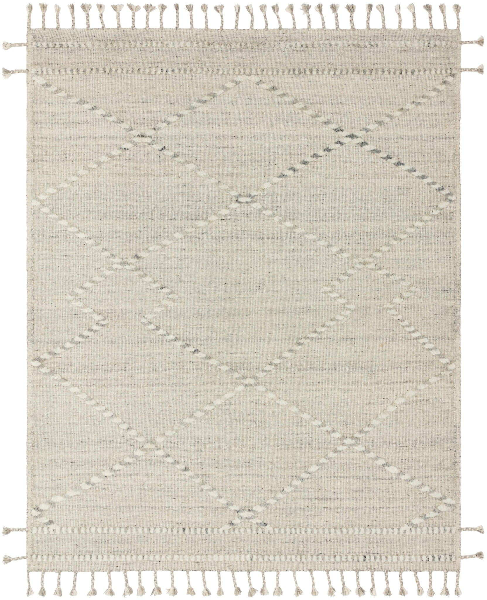 Iman Ivory / Lt. Grey — a Loloi rug at Laurie Yapp Home.