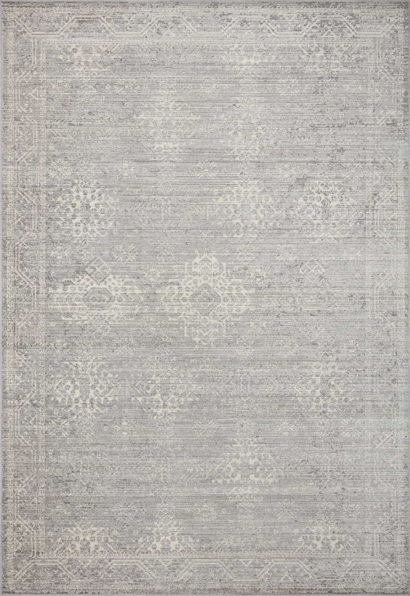 Indra Silver / Ivory — a Loloi rug at Laurie Yapp Home.