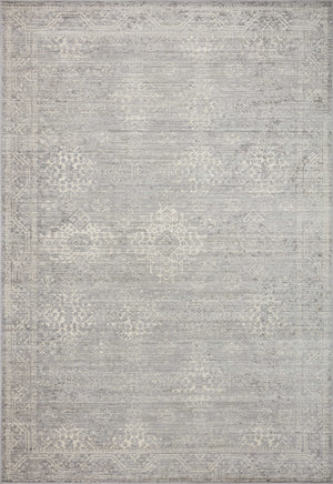 Indra Silver / Ivory — a Loloi rug at Laurie Yapp Home.