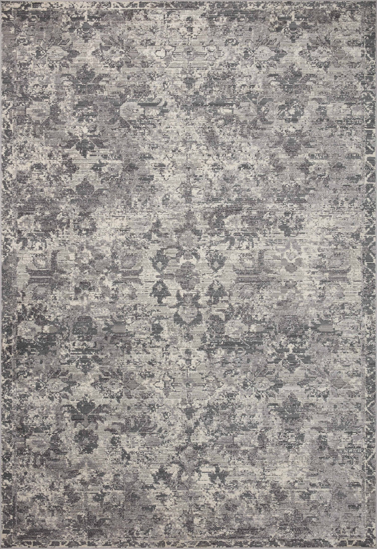 Indra Charcoal / Silver — a Loloi rug at Laurie Yapp Home.