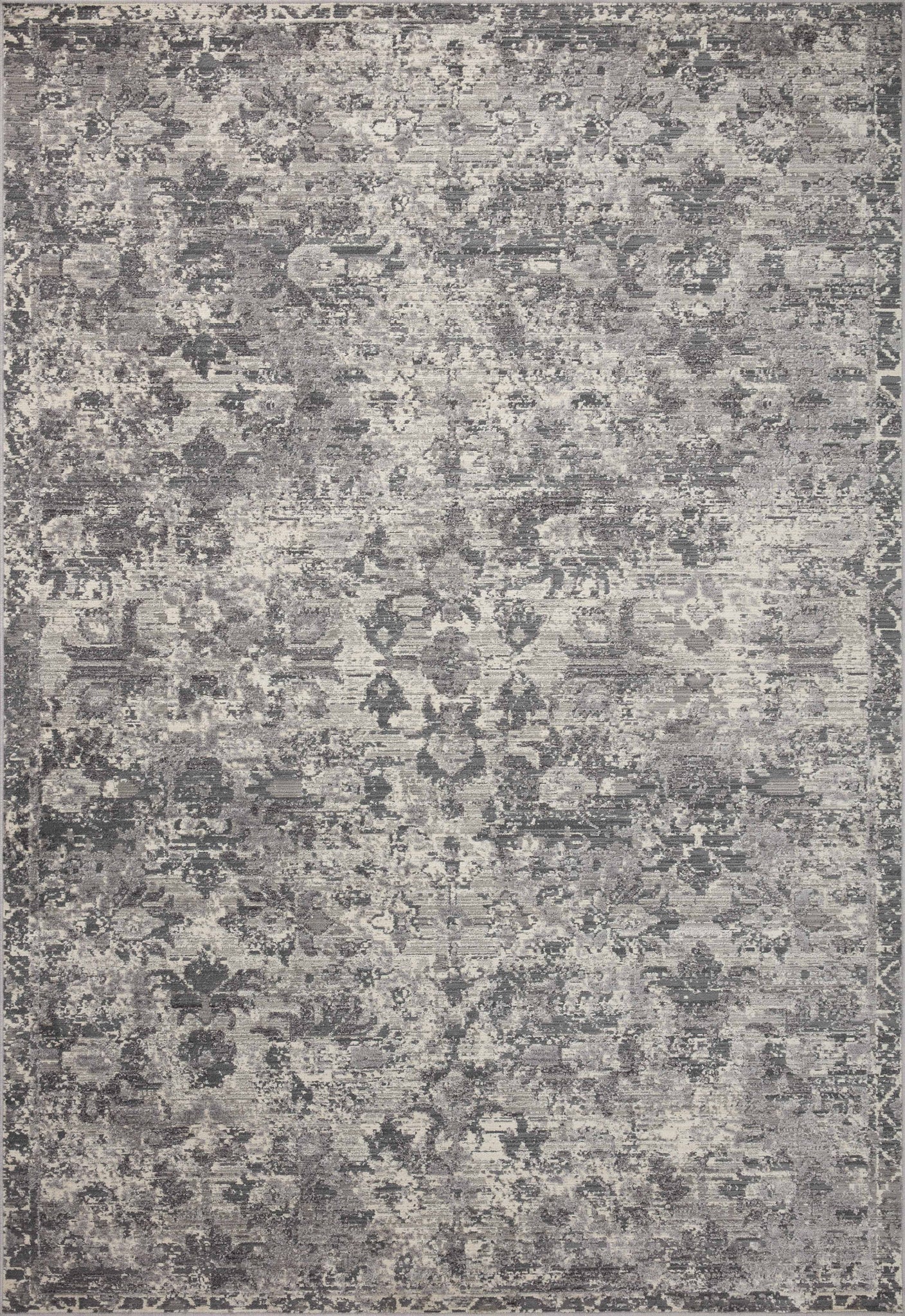 Indra Charcoal / Silver — a Loloi rug at Laurie Yapp Home.