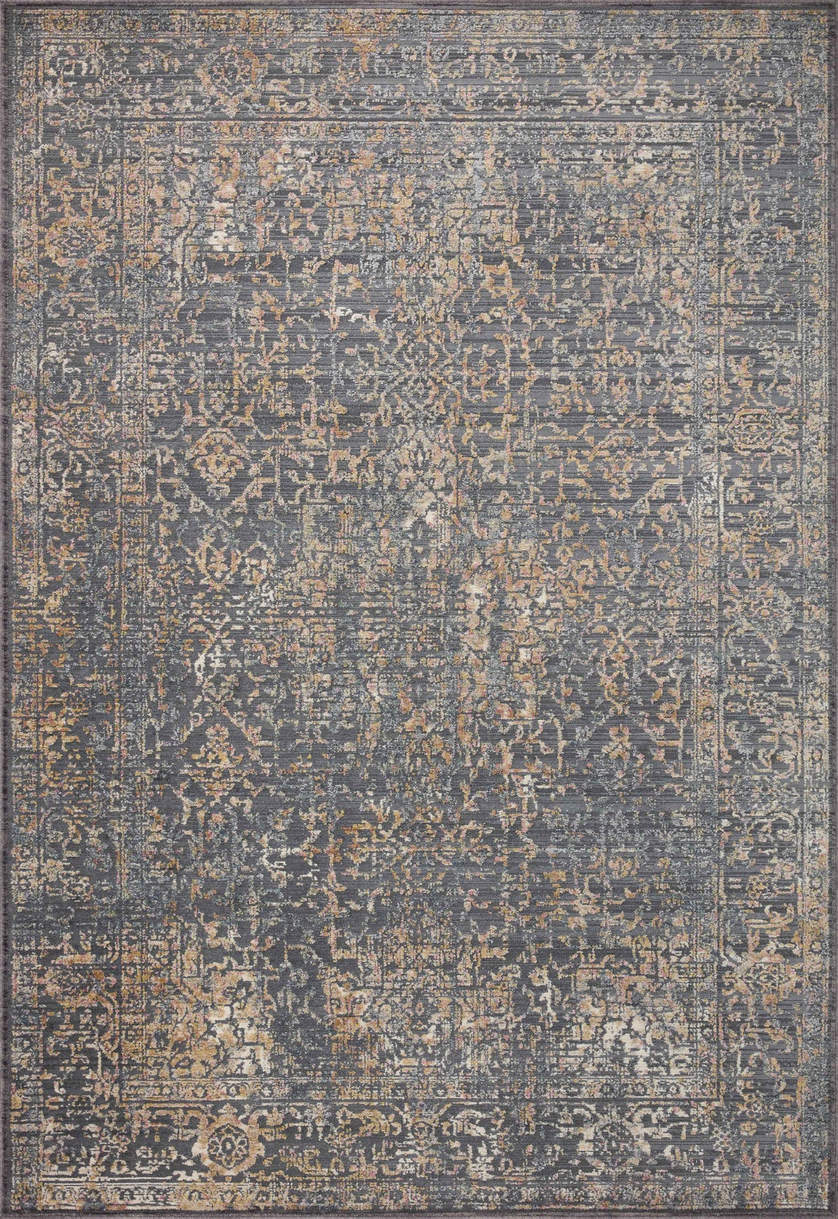 Indra Graphite / Sunset — a Loloi rug at Laurie Yapp Home.