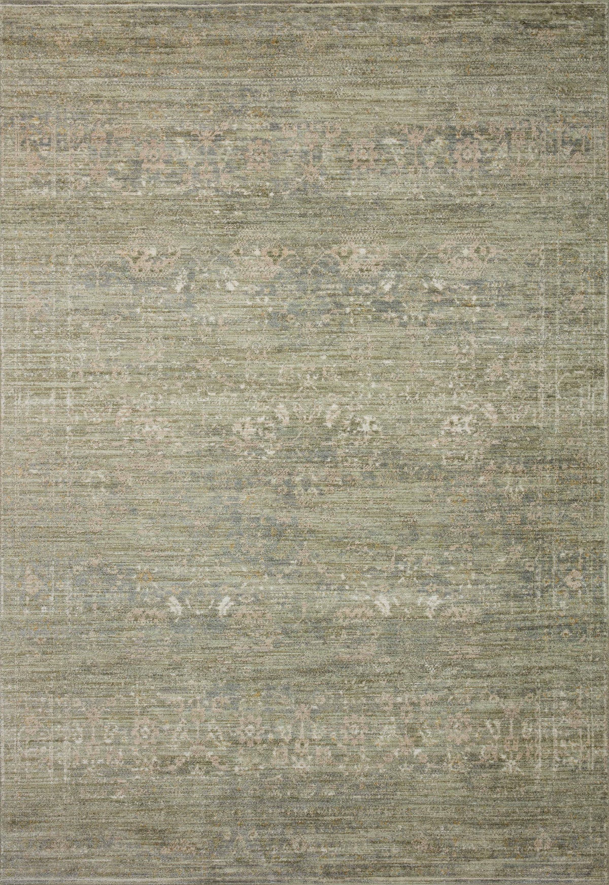 Indra Sage / Natural — a Loloi rug at Laurie Yapp Home.