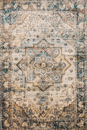 Isadora Oatmeal / Bark — a Loloi rug at Laurie Yapp Home.
