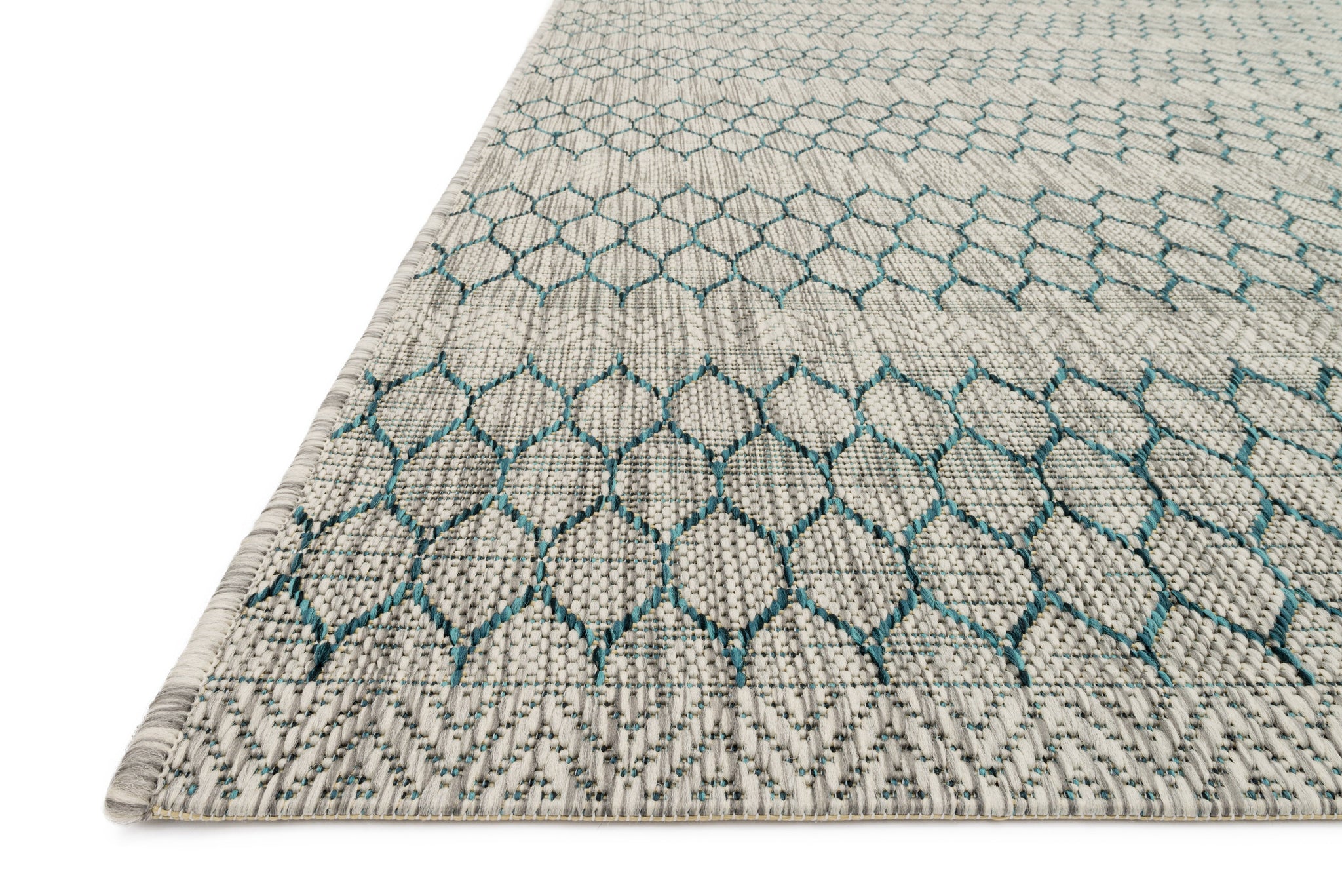 Isle Grey / Teal shown from another angle.